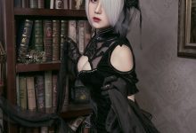 [Cosplay]穿旗袍的2B小姐姐 [45P]-美图岛