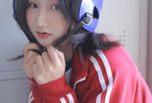 运动服美少女青春活力写真图片-美图岛