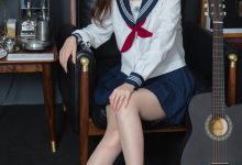 [IESS异思趣向]2019.04.29 丝享家474：梓琪JK终现梨涡 [95P]-美图岛