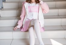 风之领域写真 NO.026 粉红日系白丝 [48P/187M]-美图岛