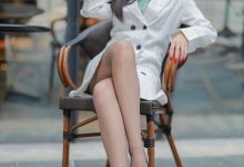 丝慕写真 文欣 - 书店偶遇美腿小姐姐-美图岛