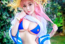 [BoLoLi波萝社]新刊 2018.01.05 BOL131 柳侑绮玉藻前泳装 [31+1P]-美图岛