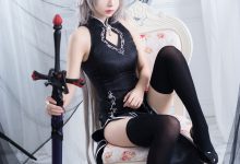 [Cosplay]疯猫ss -黑骑士 [16P]-美图岛