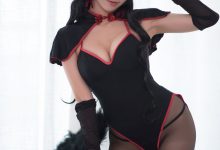 [Cosplay]鳗鱼霏儿 - 兽耳 黑丝-美图岛