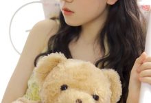 碎花裙美女少女清新写真图片-美图岛