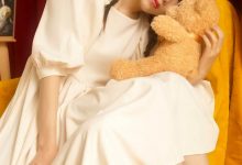 清新温婉美女复古文艺写真图片-美图岛