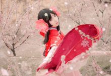 阴阳师樱花妖cosplay写真图片-美图岛