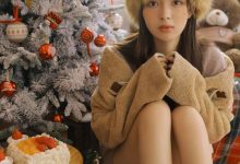 圣诞节美女性感美女圣诞主题cos写真-美图岛