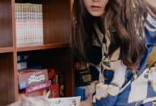 日系和服美女慵懒地板美女写真-美图岛