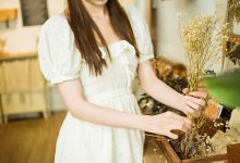 [YALAYI雅拉伊] 2020.11.17 NO.727 小乔《甜美女友爱花艺》[32P+1P/398M]-美图岛