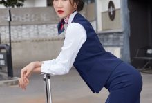 [妖精社] 2020.12.20 T2045 《苏伟-空姐的一天》 [44P/261M]-美图岛