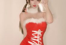 斗鱼米线线sama写真 - 圣诞特辑 [39P]-美图岛