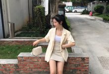 [最爱帆布鞋] 丝袜美腿写真 ON.44 图套+视频-美图岛