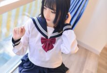 喵糖映画 VOL.064 制服下的死水库-美图岛
