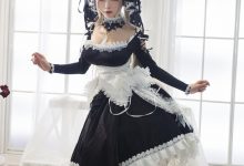 喵糖映画 VOL.127 黑巫女仆 [35P]-美图岛