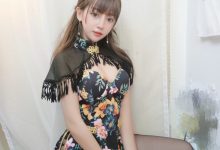 过期米线线喵 – 披肩小洋装-美图岛