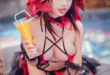 沖田凜花Rinka - Kurumi Tokisaki Swimsuit [29P-316MB]-美图岛