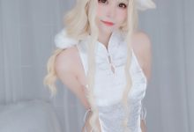 Coser小姐姐白银81 白银81-白旗袍 [101P7V-567MB]-美图岛