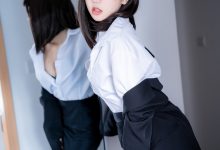 蓝小沂KiKi NO.11 OL黑丝 [42P731M]-美图岛