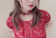 是依酱呀 - NO.06 红色旗袍 [25P-13MB]-美图岛