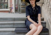 SIW斯文传媒 009 气质职业装工装中袖蓝连衣裙 - 嘉慧 [64P-189M]-美图岛