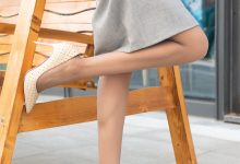 SIW斯文传媒 065 黑丝飘带灰格子优雅淑女连衣裙 - 蓉儿 [67P-167M]-美图岛