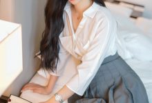[BoBoSocks袜啵啵]NO.037 稚予-帆布鞋、短白棉袜、白丝[136P+1V／6.47MB]-美图岛