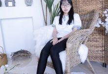 [BoBoSocks袜啵啵]NO.044 稚予-贝壳头、匡威帆布鞋、短肉丝[154P+1V／5.39GB]-美图岛