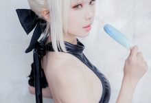 Ely_eee(ElyEE子) NO.071 — 黑皮泳裙[15P／40.8MB]-美图岛