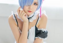 秋楚楚 蕾姆夏日泳装 [46P-492M]-美图岛