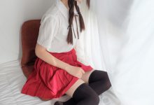 喵写真 VOL.013 红裙黑丝 [70P-462MB]-美图岛