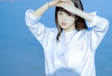 [YITUYU艺图语]2022.05.03 蓝色海边 ayellowxx[21+1P／66.4MB]-美图岛