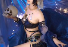 弥音音ww - NO.015 蓝色魅影[11P-89.27MB]-美图岛