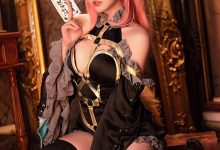 瓜希酱 - NO.51 玉藻前 漆黑魔术服 [20P-133MB]-美图岛