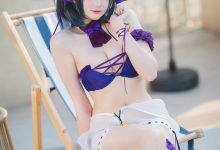 瓜希酱 - NO.74 柴郡泳装 [32P-103MB]-美图岛