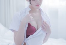 你十七鸽 - NO.03 白色护士 [110P+1V-535MB]-美图岛