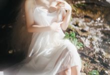 是三不是世w -  湖边白裙 [15P-233MB]-美图岛