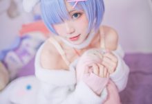 花柒Hana -  蕾姆绵羊 [9P-12MB]-美图岛