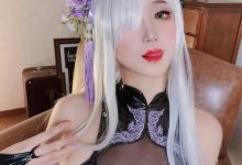 [三度_69] 紫色旗袍 [37P+3V-320M]-美图岛