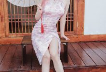 仙女月 - 粉色旗袍 [20P-170MB]-美图岛