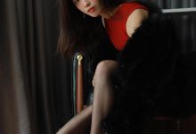 [IESS异思趣向] 2024.01.25 丝享家 1647 小九《红色包臀裙（上）》[86P-70MB]-美图岛