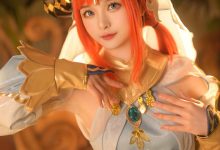 白莉爱吃巧克力 - 原理猪 原神-妮露 [10P-416MB]-美图岛