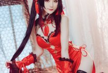 yui金鱼 NO.013 时崎狂三 旗袍 [8P-106MB]-美图岛