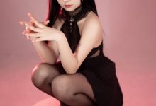 花铃  - 黑丝燕尾礼服 [85P-732MB]-美图岛