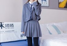 [BoBoSocks袜啵啵[NO.402 糯米-皮鞋、厚黑丝、学院jk[140P+1V／6.29GB]-美图岛