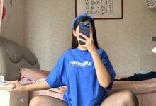 美邵女Baby - 宽松T恤[94P+2V-50MB]-美图岛