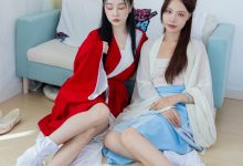 物恋传媒 NO.2106 舒舒&美兔-双人成行[209P-1V-6.48G]-美图岛