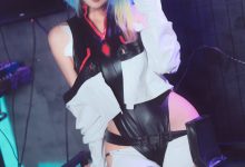 Seya狮砸-赛博朋克Lucy[8P+1V-84MB]-美图岛
