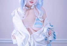狐洛洛子-水色猫猫头[40P-701MB]-美图岛