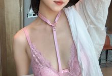 不呆猫 – 粉色衬衣女友[66P+1V-1.07G]-美图岛